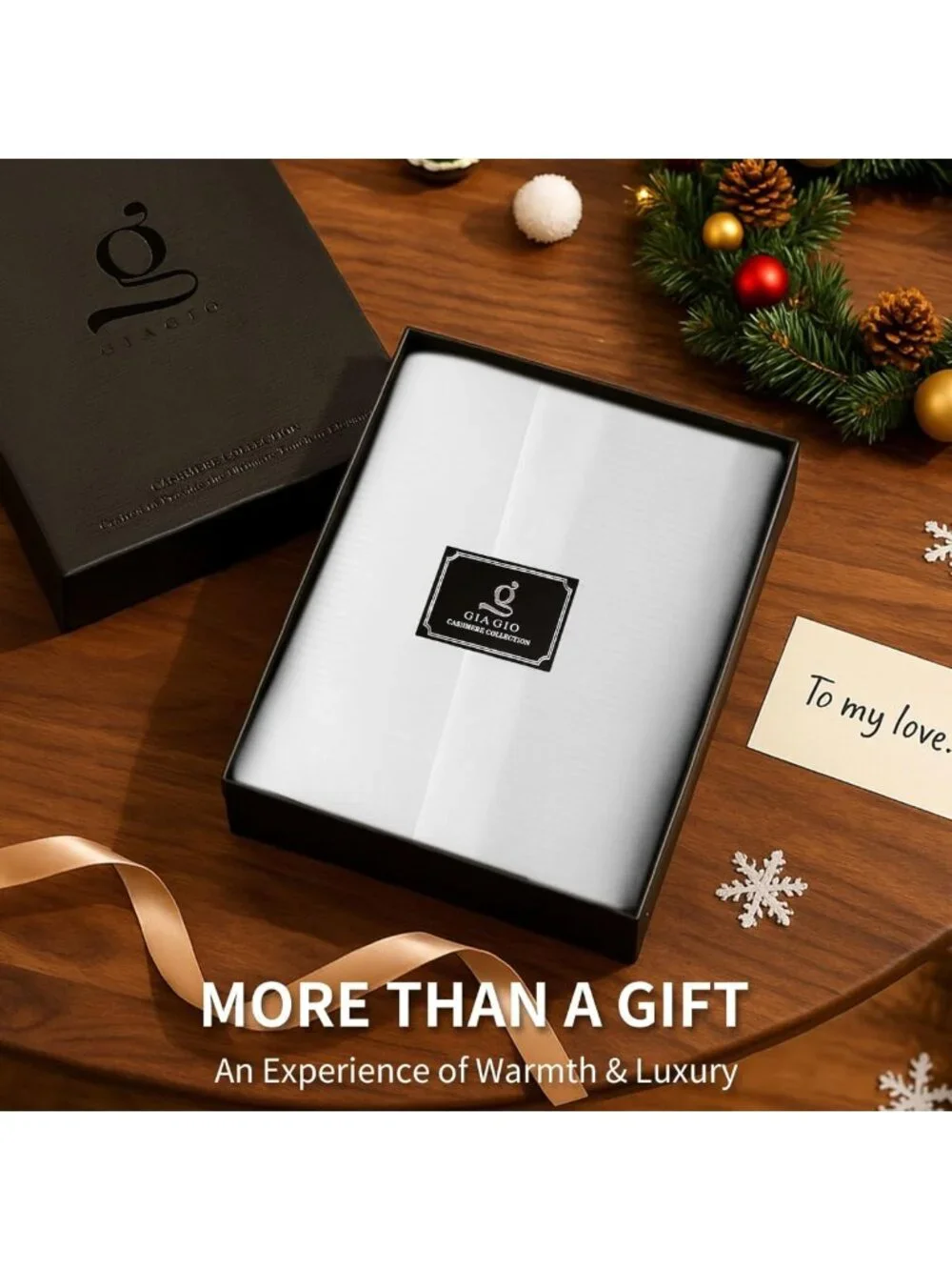 Luxurious 100% Cashmere Beanie for Women | Soft Knit Winter Hat with Gift Box